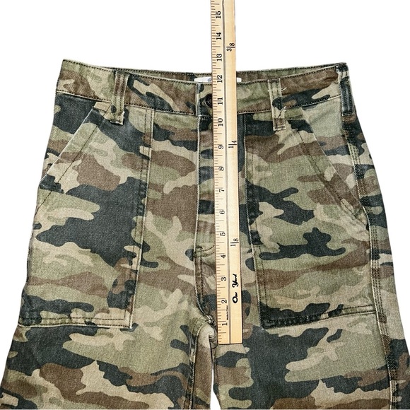 Free People Camouflage Cargo Pants Size 25 - Picture 3 of 8